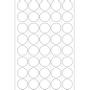 HERMA multi-purpose labels, ø 19 mm, white, (1280) (2250)