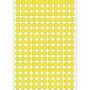 HERMA multi-purpose labels, ø 8 mm, yellow, (5632) (2211)