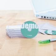 HERMA CD-Etiketten Mini A4 weiß 78 mm Papier opak 60 St.