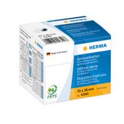 HERMA Address label roll Herma, 250 labels, 70mm x 38mm, for typerwriters or labelling by hand, 4340