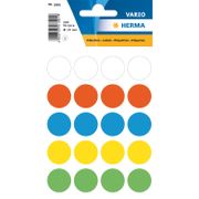 HERMA Vario labels ø 19 mm ass. colours (100)