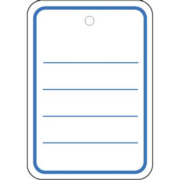 Herma Stückwarenanhäng. 42x60 mm gelocht ohne Faden 1000 St. (6810)