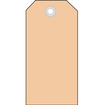 Herma Kartong - glattbrun - 60 x 113 mm 1000 stk etiketter (6018)