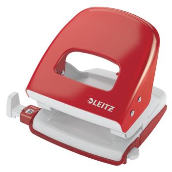 LEITZ Hole Punch 5008 2h/30 sheets Red (5008-00-25)