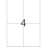 Herma Etiketten Premium A4 weiß 105x148 mm Papier 40 St. (8630)