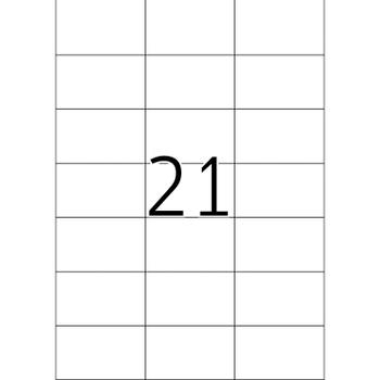 HERMA Etiketten Premium A4 weiß 70x42,3 mm Papier 210 St. (8634)