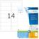 HERMA Adressetiketten 99,1x38,1 weiß matt 10 Bl. 140 St.    8635 (8635)