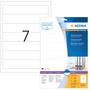 HERMA Ordneretiketten A4 weiß 192x38 mm Papier opak 70 St. (8620)