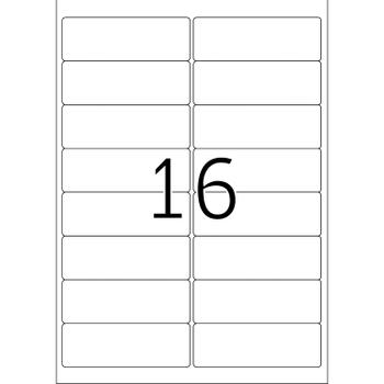 HERMA Adressetiketten A4 weiß 99,1x33,8 mm Papier 400 St. (5075)