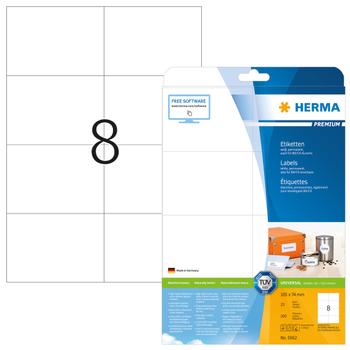 HERMA Labels Premium A4 105x74 (25) (5062)