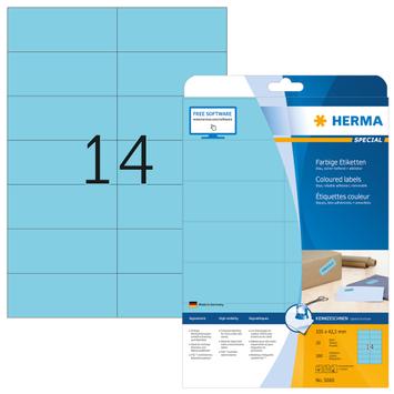 Herma S.P.25 105X42,3 BLUE(25) (5060)