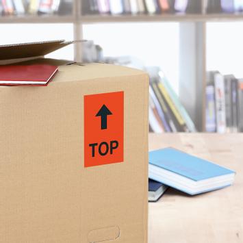 Herma Etiketten A4 rot 199, 6x143, 5 mm Papier matt 40 St. (4497)