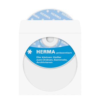 HERMA CD pockets made of paper white (1140)