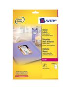 AVERY etiket L7765-40 glossy Pk/320 stk hvid 99,1x67,7