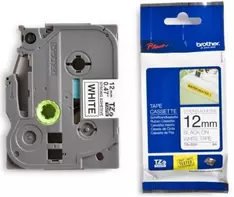 Brother TZ231 - Svart på hvitt - Rull (1,2 cm x 8 m) 1 rull(er) laminert teip - for P-Touch PT-1080, 1090, 1230, 1290, 18, 2030, 2430, 2730, 3600, 7100, 9700, 9800, PT-GL-200