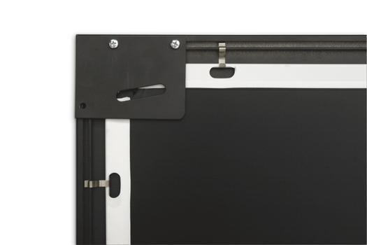 DA-LITE HomeScreen Matte White (Tensioned) 16:9 Black borders 200cm x 112cm (10600016)