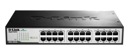 D-LINK 24-Port Gigabit Switch, Auto Uplink Layer2 (DGS-1024D/E)