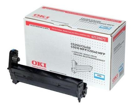 OKI DRUM UNIT CYAN 17K PGS F/ C5250 5450 5510MFP 5540MFP NS (42126672)