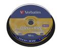 VERBATIM DVD+RW x 10 DVD+RW 4.7GB 10pc(s)