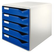LEITZ Post-set 5 drawers A4 Blue