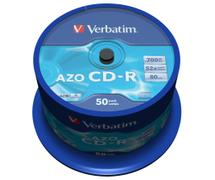 VERBATIM CD-R/700MB 80Min 52x SupAZO Spdl 50pk
