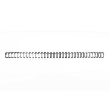 GBC Metallspiral 3:1 NO6 9.5mm A4 Svart 100 stk (RG810610)