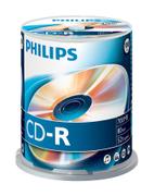 PHILIPS 100-P,CD-R80 700 MB/80 min 52x