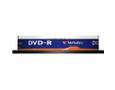 VERBATIM DVD-R, 16x, 4,7 GB/120 min, 10-pakkaus,  spindle, AZO (43523)