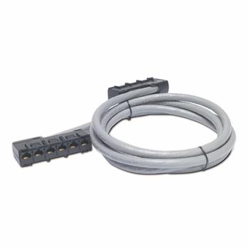 APC Data Distribution Cable CAT5e UTP CMR Gray 6xRJ-45 Jack to 6xRJ-45 Jack 15ft 45m (DDCC5E-015)