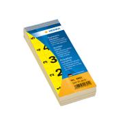 HERMA Nummernblock selbstklebend 1-500 gelb 28x56 mm