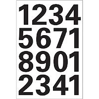 HERMA Numbers HERMA 25mm 0-9 black (4168*10 $DEL)