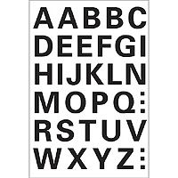 HERMA Etiketter HERMA Vario bogstaver A-Z sort 15mm (4163*10)