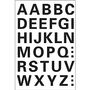 HERMA Etiketter HERMA Vario bogstaver A-Z sort 15mm