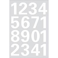HERMA Numbers 25 mm 0-9 white (4170*10)