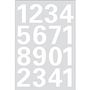 HERMA Numbers 25 mm 0-9 white