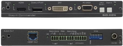 KRAMER Step-In Modul SID-X2N zum Anschluss von VGA Display-Port DVI HDMI stereo Audio via HDBaseT mit Show-Me Taste (20-80236090)