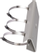 MicroView Vertical Pole Mount, White.