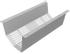 KONDATOR TopAcess 935-TK31 - Uttagsbrunn för ellist 370 x 200 mm, silver