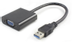 MICROCONNECT Adapter USB3.0 - VGA M-F