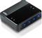 ATEN USB 3.0 hubb för 4 datorer, 4xUSB A hona, 4xUSB B hona, svart