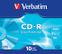 VERBATIM CD-R 80min 700MB DataLife 52xSpeed *10-pack* SlimCase