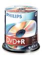 PHILIPS 100 x DVD+R, 4.7GB/120min, 16x
