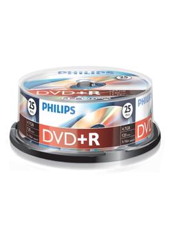 PHILIPS DVD+R 4,7GB 16X SP(25) (DR4S6B25F/00)