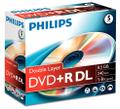 PHILIPS 5x DVD+R DL, 8.5GB/240min, 8x