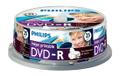 PHILIPS DVD-R 4,7GB 25pcs spindel 16x printable