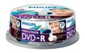 PHILIPS DVD-R 4,7GB 25pcs spindel 16x printable