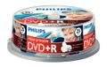 PHILIPS DVD+R Philips 4,7GB 25pcs spindel 16x printable