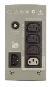 APC BK325I Back-UPS CS 325VA 230V without auto shutdown software 4 IEC outlets (1 surge) (BK325I)