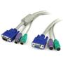 STARTECH 6FT PC99 3-IN-1 KVM EXTENSION CABLE CABL