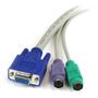 STARTECH 6FT PC99 3-IN-1 KVM EXTENSION CABLE CABL (3N1PS2EXT6          )